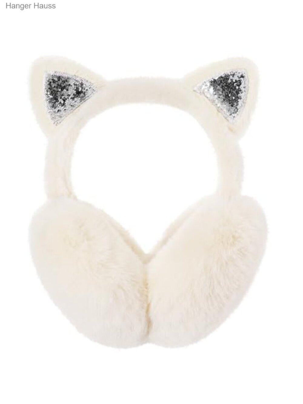 Faux Rabbit Fur Cat Ear Earmuffs Foldable Winter Women's Ear Warmers